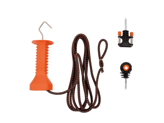 Elastic rope gate set