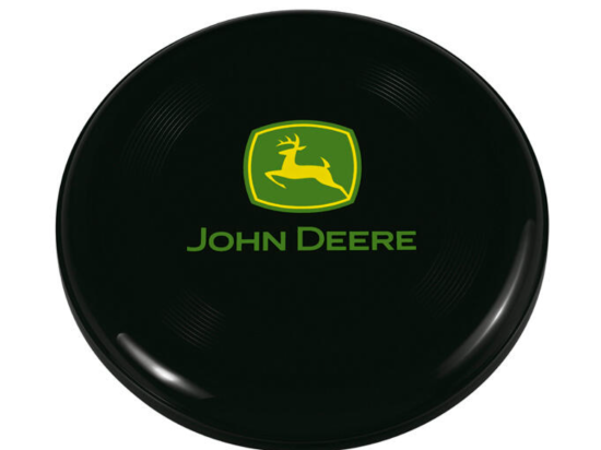 Frisbee logo John Deere nero