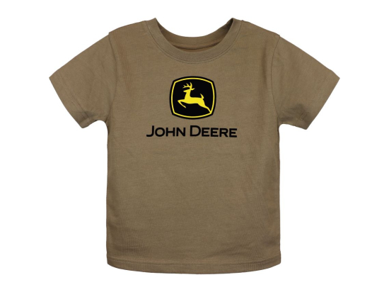 T-shirt marrone John Deere