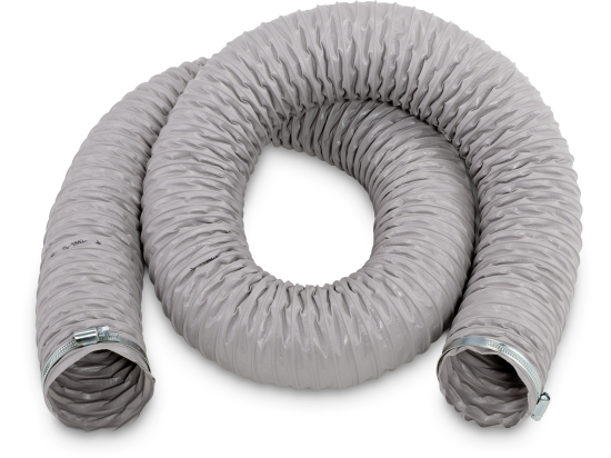 Raccord d'évacuation L=2000 inkl. 2 pièces, DN 75, accessoires pour ventilateurs d'échappement