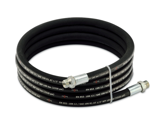 ½” pressure hose, 10m double male connector