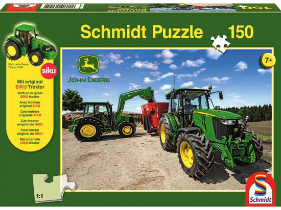 Puzzle + SIKU Tractor 'M-series Tractors'