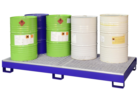 Sump pallets Type SW8 painted, with grating