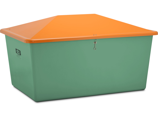 Streugutbehälter 2200 l, Grün/Orange