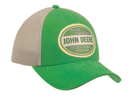 Casquette « Quality Equipment » à maille verte
