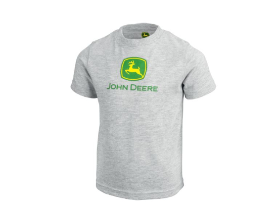 T-shirt pour tout-petits gris John Deere