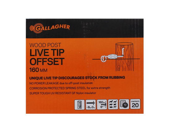 Abstand-Isolator Live Tip 16 cm
