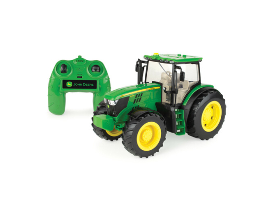 Trattore John Deere 6210R Big Farm con comando remoto