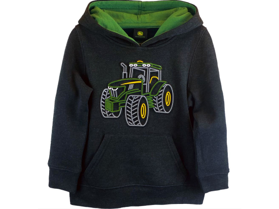 Fleece-Sweatshirt für Kleinkinder mit modelliertem Traktor