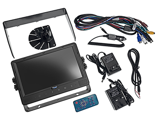 9\" Digitaler Monitor - verkabelt