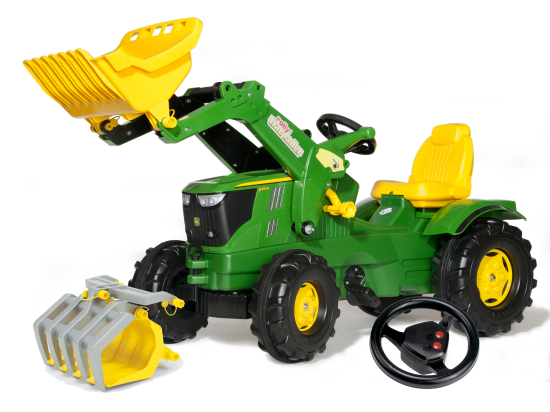 rollyFarmtrac John Deere Traktor 6210R Farm-Set