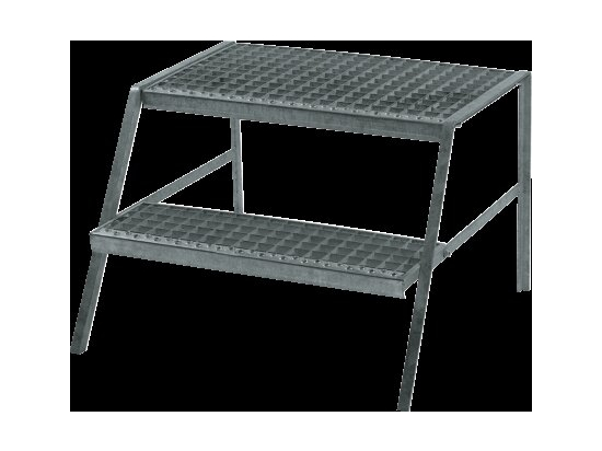 Step, galvanized