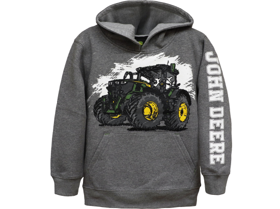 Polaire tout-petits croquis de tracteur