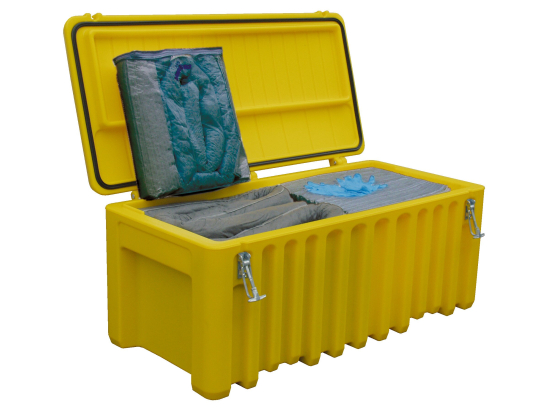 Boîte d'urgence Cemsorb univer. avec PE-Box jaune 250 l ****