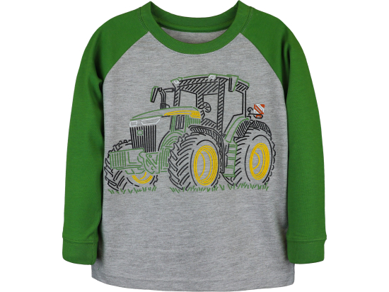 Sweat-shirt tout-petits tracteur haute densité