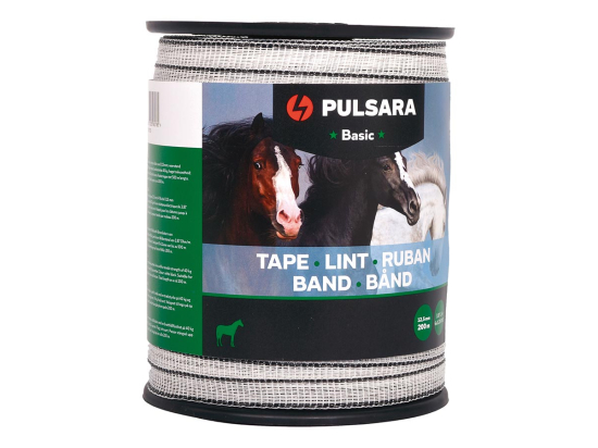 Fettuccia Basic 12.5mm 200m bianco