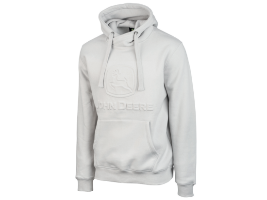 Sweatshirt à capuche avec logo en relief