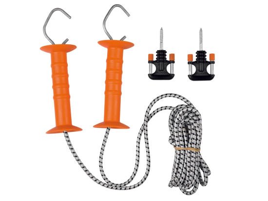 Elastic rope gate set / 2 gate handles