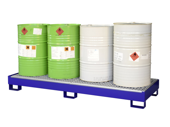 Sump pallets Type SW4e painted, with grating