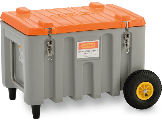 CEMbox Trolley 150L, grey/orange offroad
