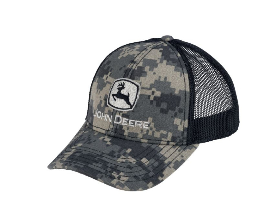 Casquette avec arrière en filet de marque commerciale John Deere