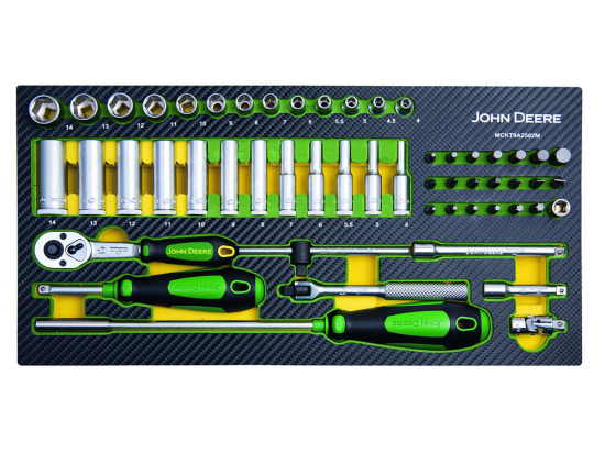 54 PC. 1/4\" 6-point socket set