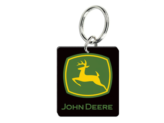 John Deere Trademark Key Ring