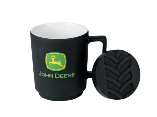 Mug à dessous de verre souple avec empreinte