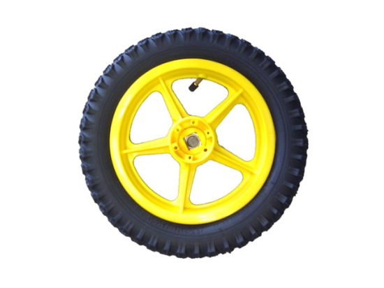 Ruota 12,4, trazione, giallo