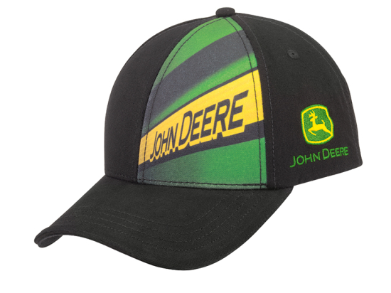 Casquette de baseball avec l’inscription « John Deere » imprimée