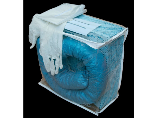 Set d'urgence Cemsorb huile dans un sac de transport