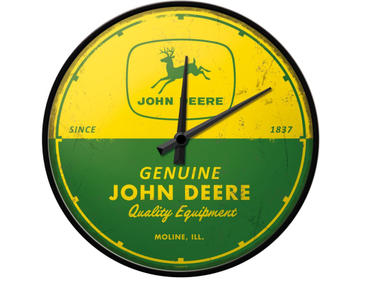 Wall Clock \"Genuine Quality Equipment\"