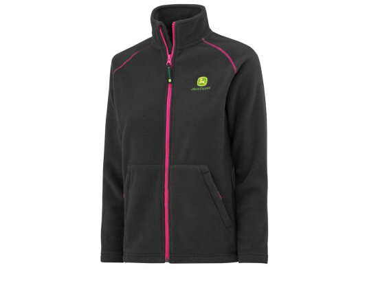 John Deere Fleece-Feldjacke \"pink\"