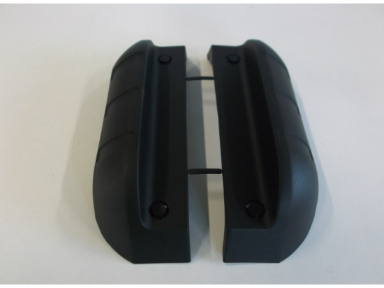 BLACK REAR FENDERS (2PCS.)