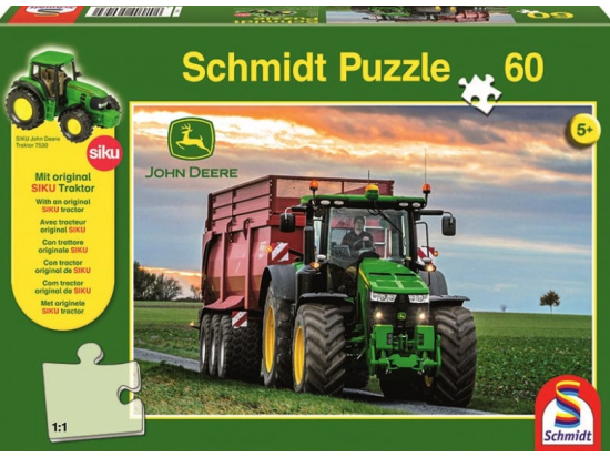 Puzzle + SIKU Traktor Traktor 8370R