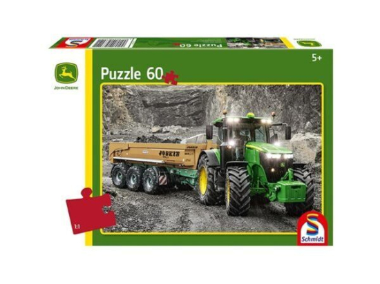 Puzzle tracteur JohnÂ Deere 7310R + tracteur SIKU