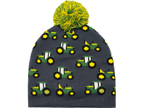 Tractor Fair Isle Knit Hat