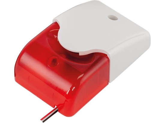 ABUS Kombi-Alarmgeber rot 12 V 200 mA (Zubehör für Akku-Schrank)