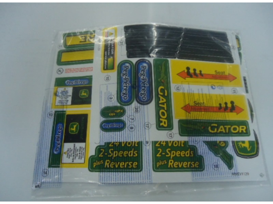 Set di adesivi Gator HPX