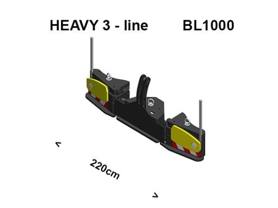 Paracolpi pesante-3 BL 1000