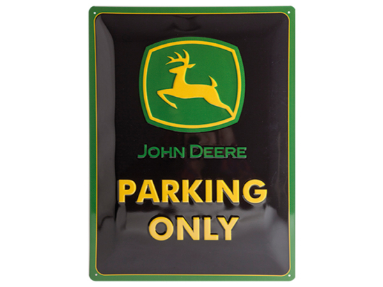 Plaque métallique 30 x 40 cm - Parking Only