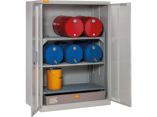 Fassschrank mit Fassregal & GFK-Wanne 150 l
