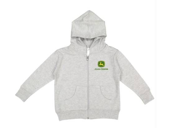 Infant Zip Fleece Hood John Deere