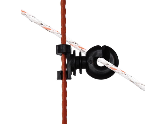 Click-on insulator