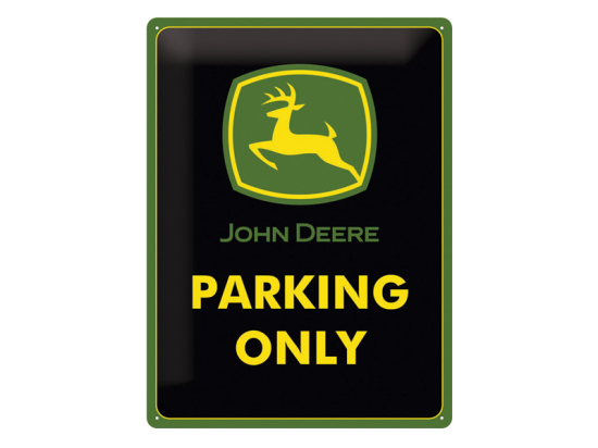 Insegna metallica 15 x 20 cm - Parking Only