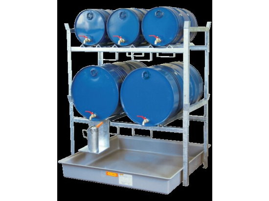 Portafusti tipo 800 w. barile** supporto 2x200 e 3x60