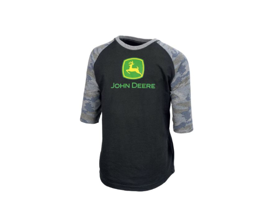 Youth 3/4 Sleeve Shirt John Deere