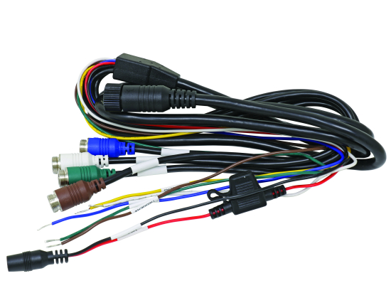 CabCAM Harness, Quad,for HD quads like MCXFA2510, 2556, 2557, 2560, 2561,  2572, 2573