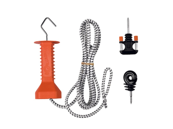 Elastic rope gate set