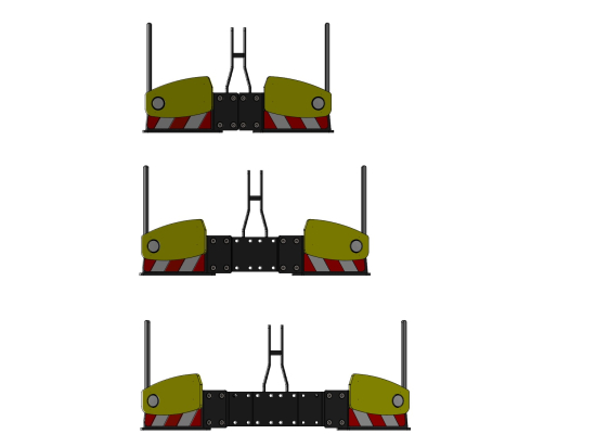 Agribumper Smalltrack-line 120Kg 128cm-180cm Kat. 0 mit Dreieck